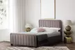 Fabric Borneo Ottoman Bed with Optional Mattress - Image 4