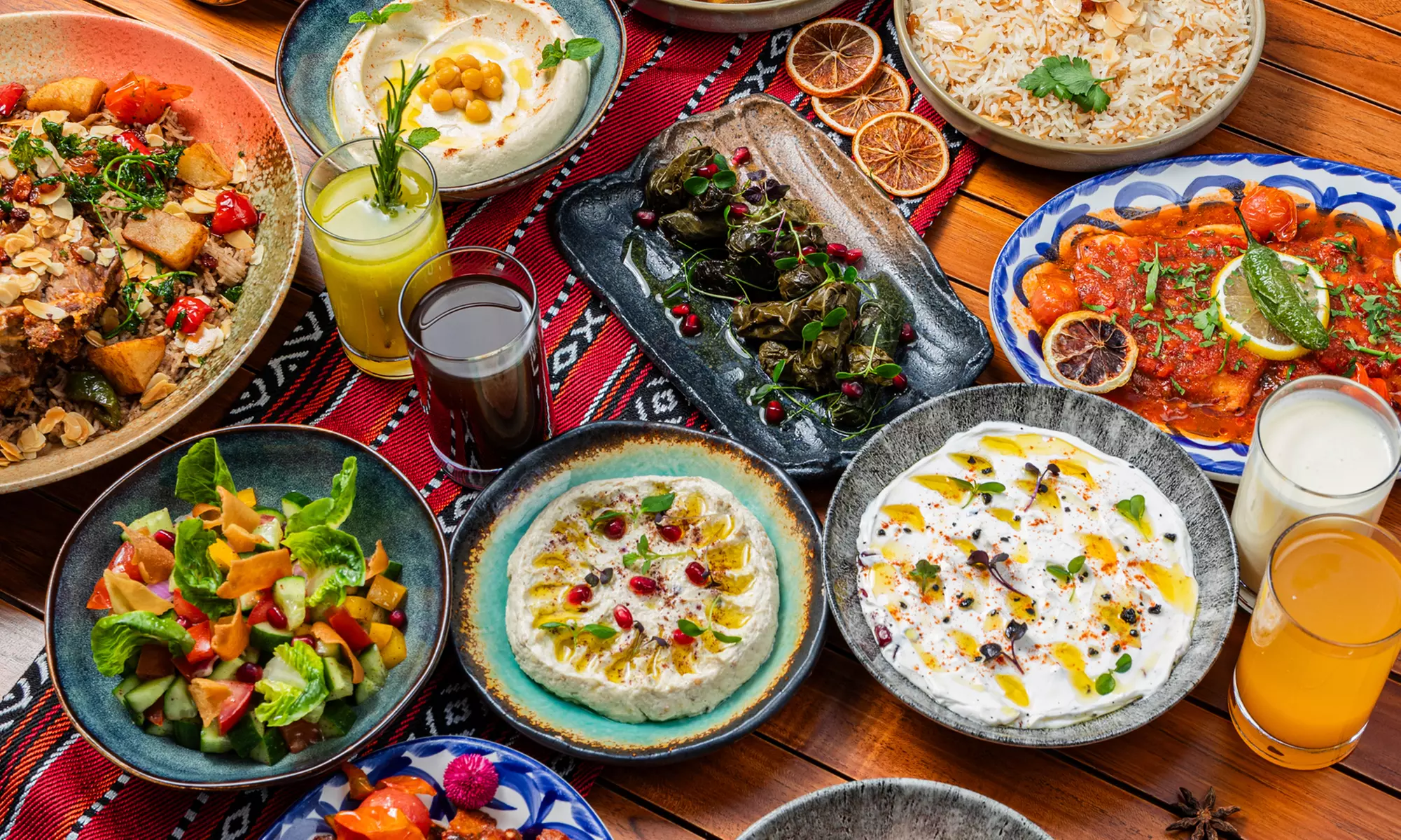 4* Eid Buffet or Brunch: Arabic BBQ Night with Middle Eastern Flavors