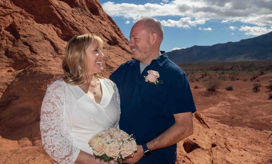 Image 1: 2 or 4 Hours of Wedding Photography or 1 Hour Engagement Session