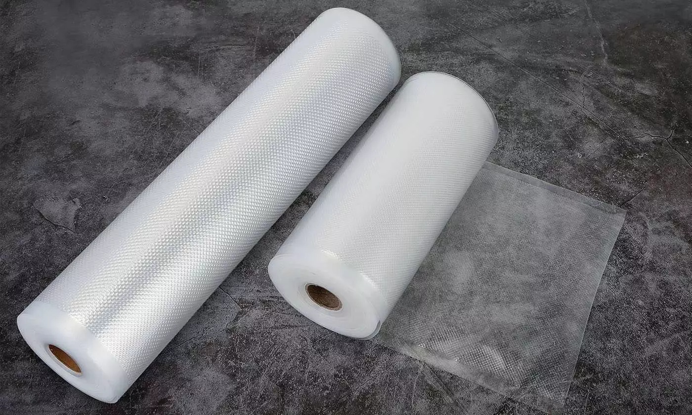 iMounTEK Heavy-Duty Vacuum Sealer Bag Roll Food Storage Saver (2-Pack)