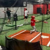 Image 1: Enjoy Baseball Batting Cage Time at Comfy Indoor Facility