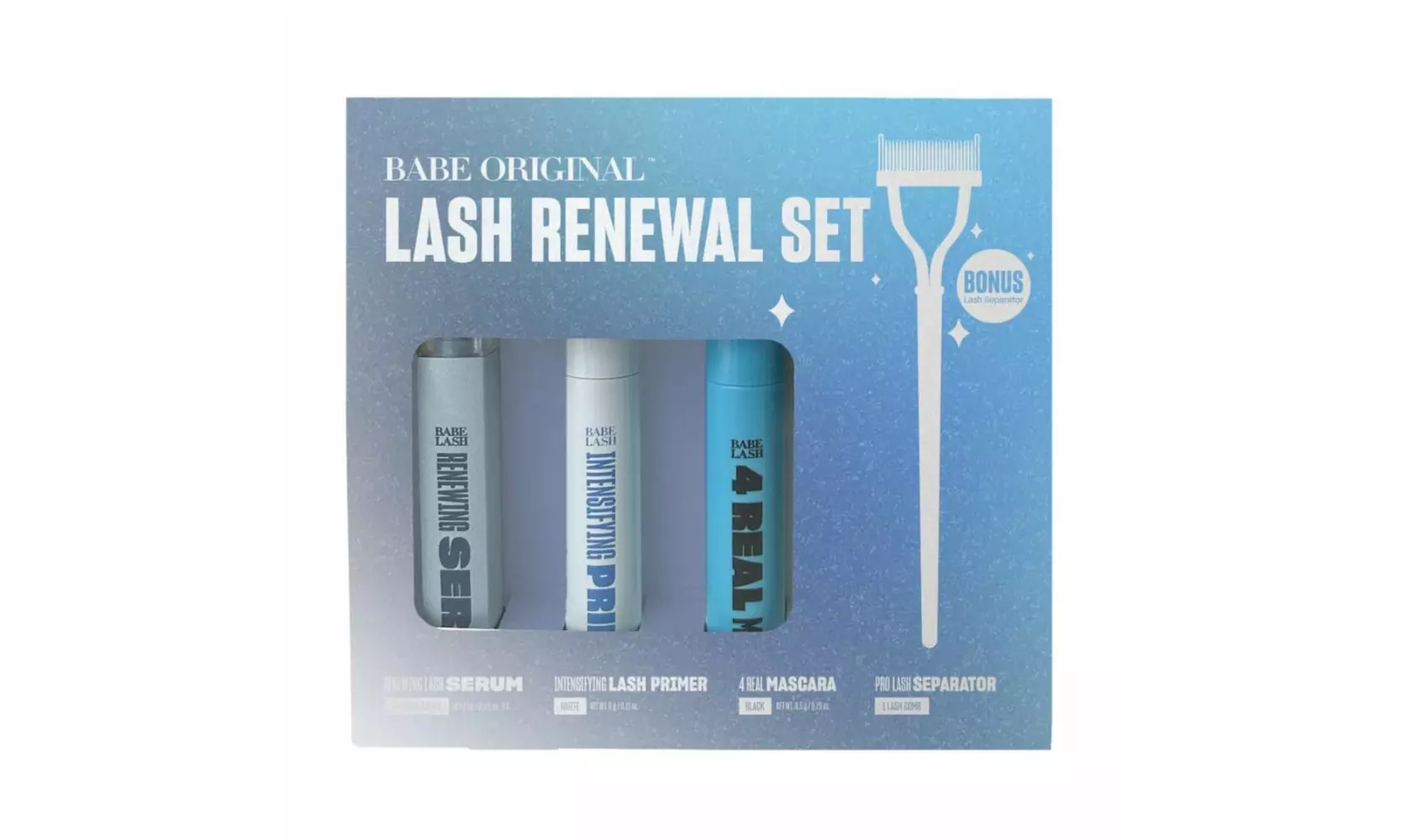 Babe Original Lash Renewal or Essentials 4 Piece Gift Sets