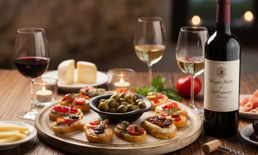 Image 1: Winzerabend „Tapas und Wein“ für 2 Personen