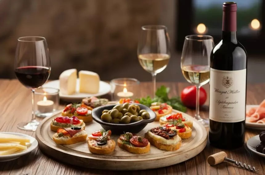 Winzerabend „Tapas und Wein“ für 2 Personen (40% sparen) - Primary Image