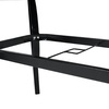 Image 18: Black Tempered Glass Coffee Table with Umbrella Hole 