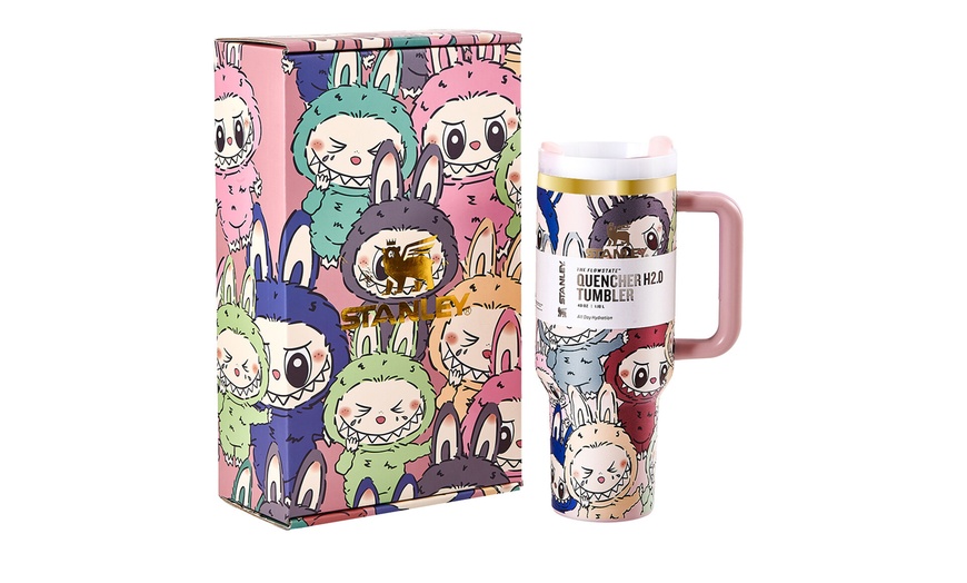 Image 12: Limited Edition Stanley x Labubu Tumblers with a Gift Box