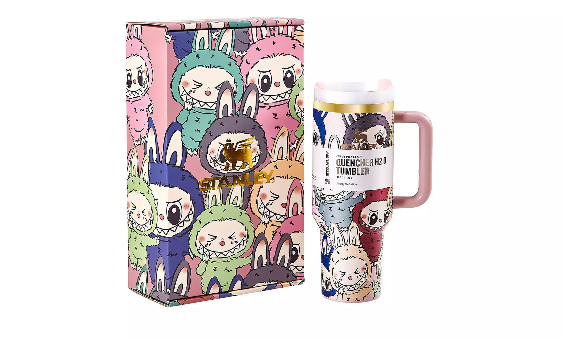 Limited Edition Stanley x Labubu Tumblers with a Gift Box