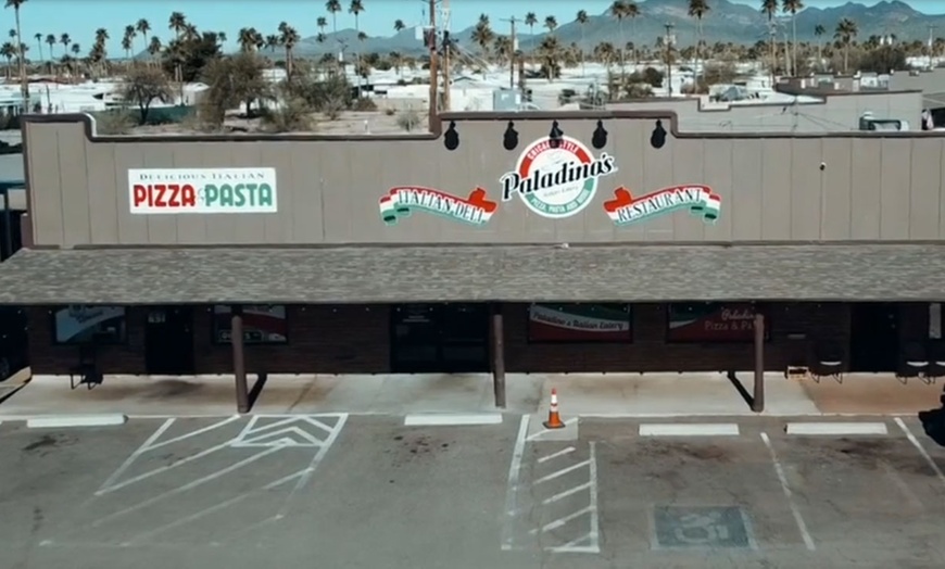 Image 7: $40 Toward Food & Soft Drinks or Paladinos Meal for Two or Four