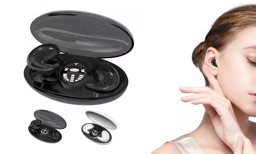 Image 1: Invisible Sleep Wireless Earphones