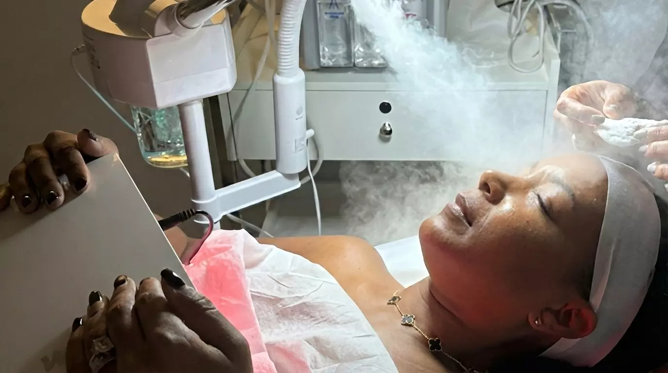 1, 3 or 5 75-Min HydraFacial+Lymphatic Drainage, Boosters+ LED Therapy
