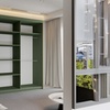 Image 4: Sliding Wardrobes Peru Green Wardrobe