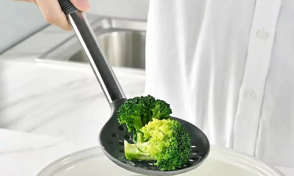 12-teiliges Küchenhelfer-Set aus Silikon mit Halter