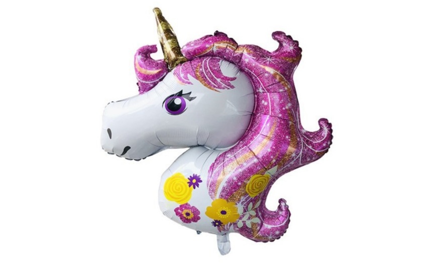 Image 6: Unicorn Balloon Party Set