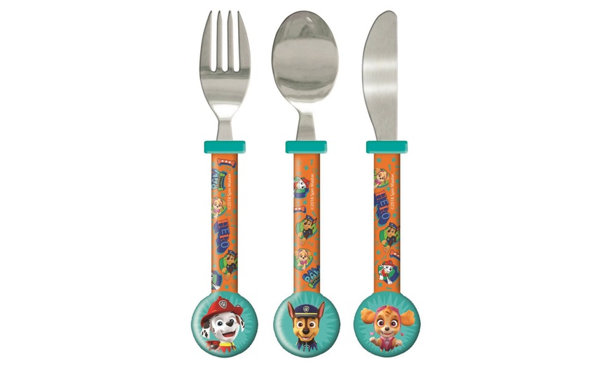 Image 3: Three-Piece Kids' Cutlery Set