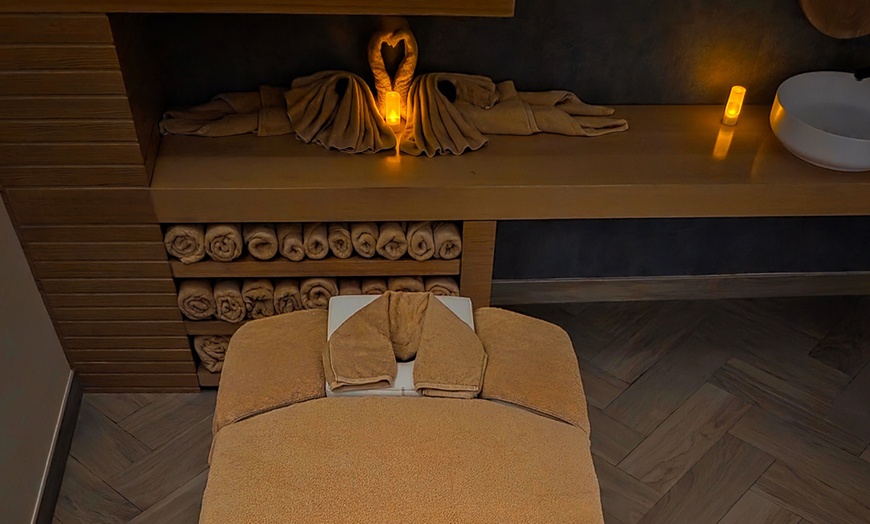 Image 5: 60–90 Min Spa treatment, Add-On Options,Plus Steam & Sauna Access
