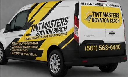 Window Tinting for Two Windows - TINT MASTERS™ Boynton Beach