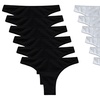 Image 3: Lot de 6 ou 12 slips brésiliens pour femme