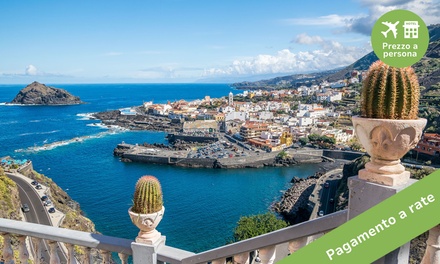 Volo A-R più 7 notti in hotel per 1 persona (1ª rata): Malpensa / Gennaio-Febbraio - ✈ Tenerife: Volo diretto più 7 notti in hotel 3* - pagamento a rate