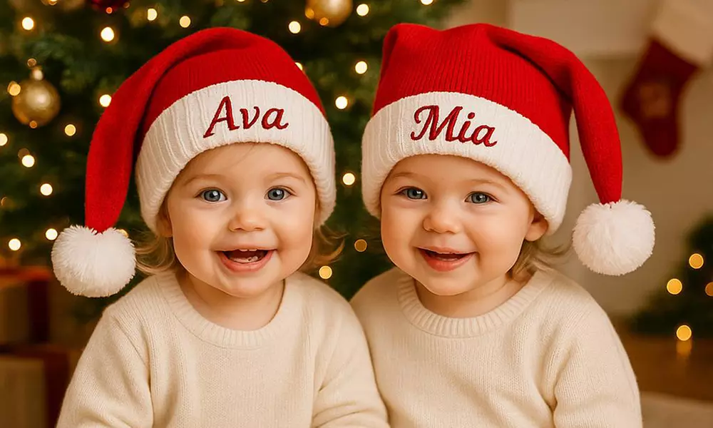 Personalized Santa Hats for Festive Fun!