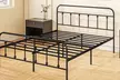 HomCom Metal Bed Frames in Various Sizes and Colours - Second Medium