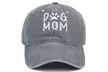 Pure Cotton "Dog Mom" Baseball Cap Hat - Second Medium