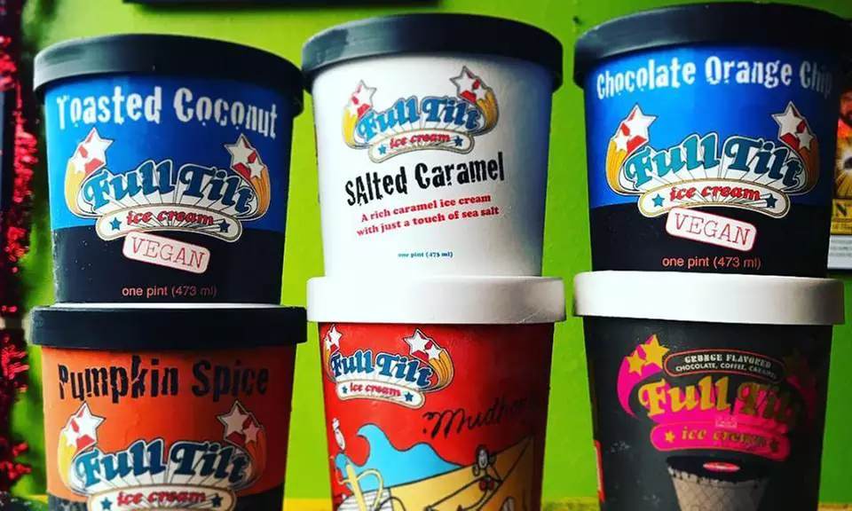 Two or Four Pints of Ice Cream at Full Tilt Ice Cream (Up to 29% Off) - Second Medium