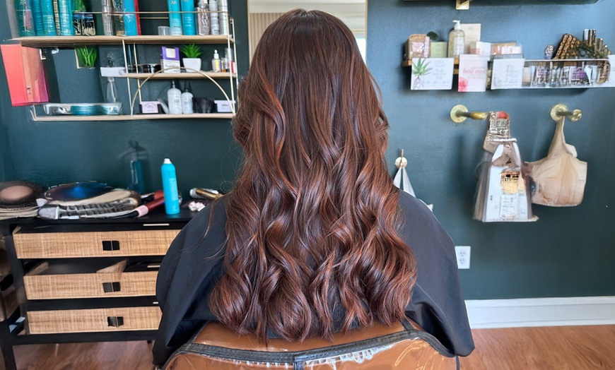 Image 2: Haircut & Blow-Dry with Color, Highlights, Toner or Extensions