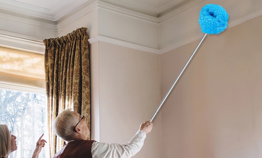 Image 2: Adjustable Ceiling Fan Cleaner