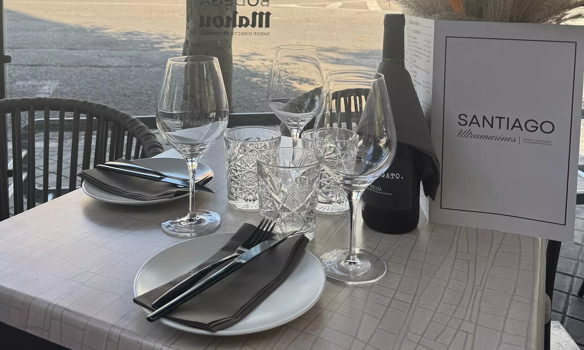 Menú degustación para 2 o 4 personas