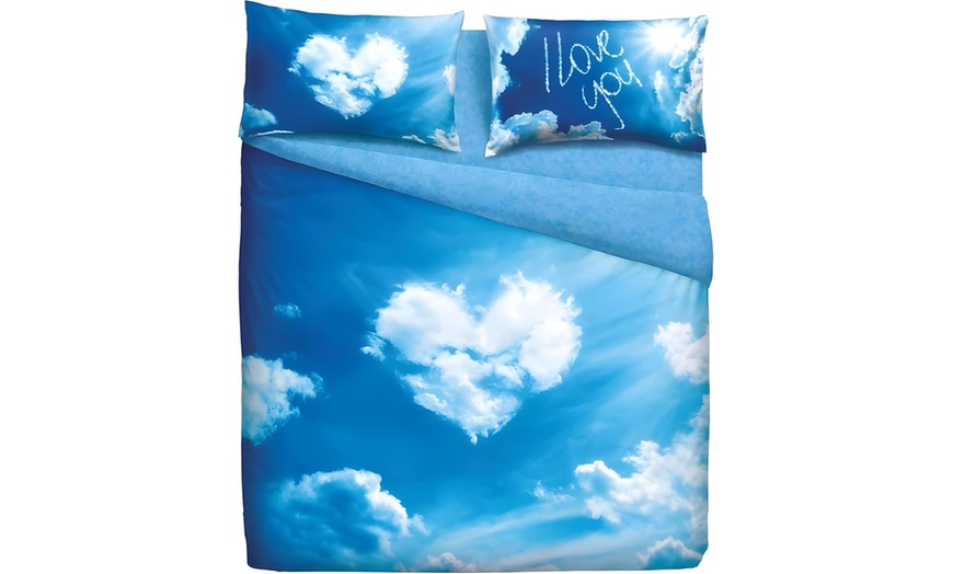 Image 5: Parure copripiumino matrimoniale 100% cotone di Bassetti