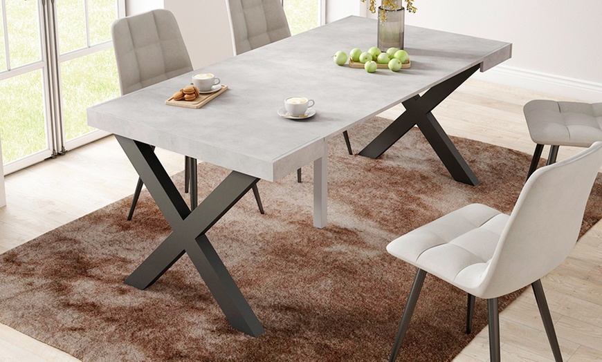 Image 3: Uitschuifbare consoletafel