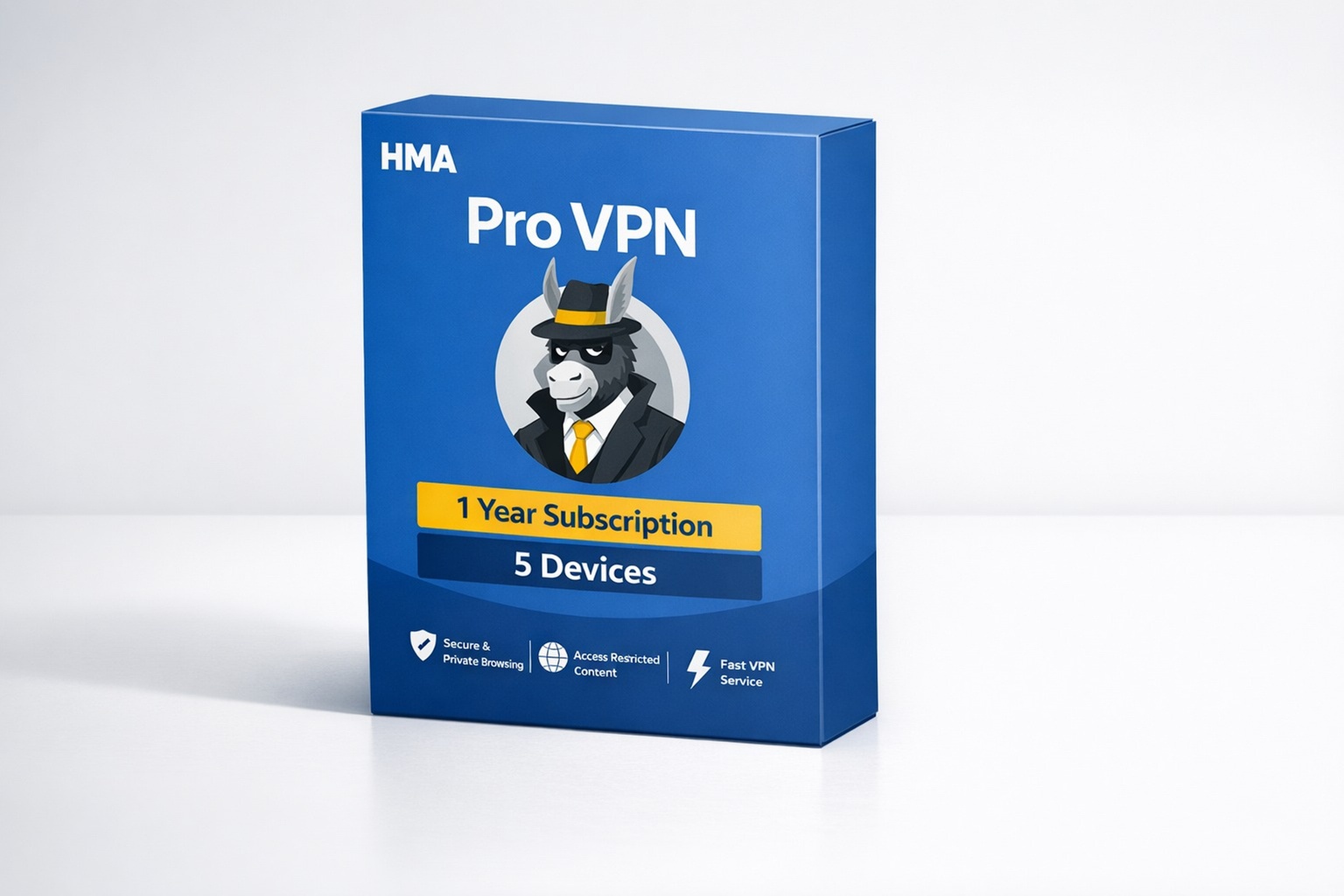 HMA Pro VPN for 5 devices, 1 Year Subscription