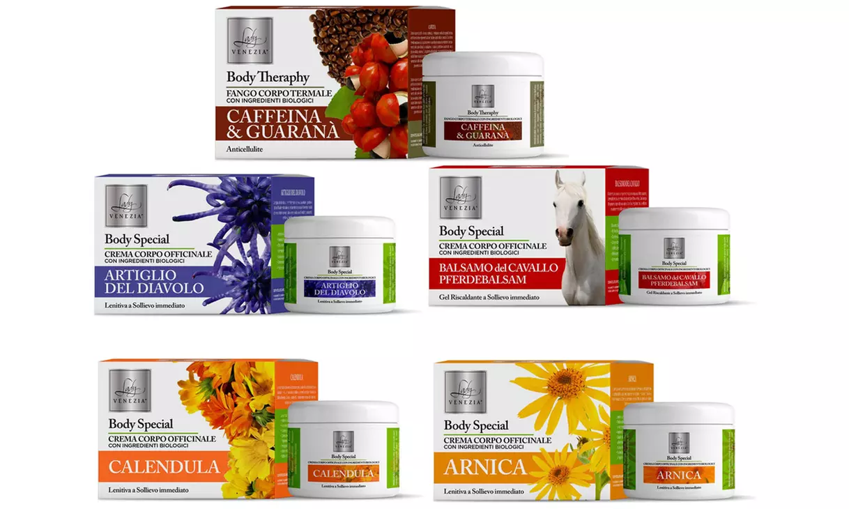 2 confezioni di crema corpo