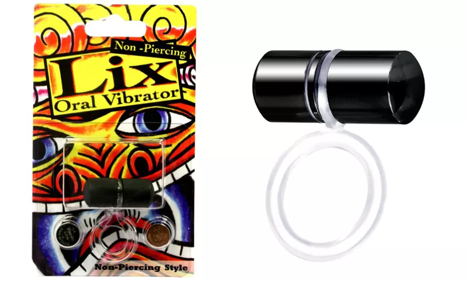 Lix Pierced and Non-Pierced Tongue Vibrators. Multiple Options Available.  - Second Medium