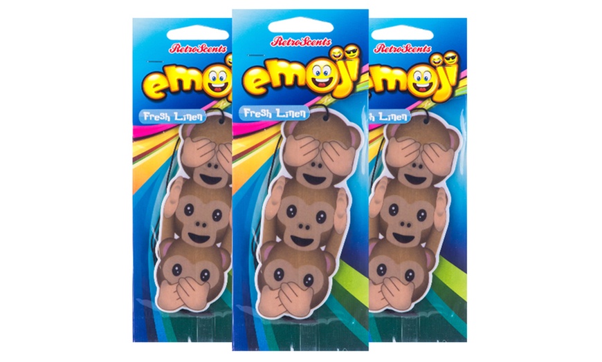 Image 8: Emoji 2D Car Air Fresheners