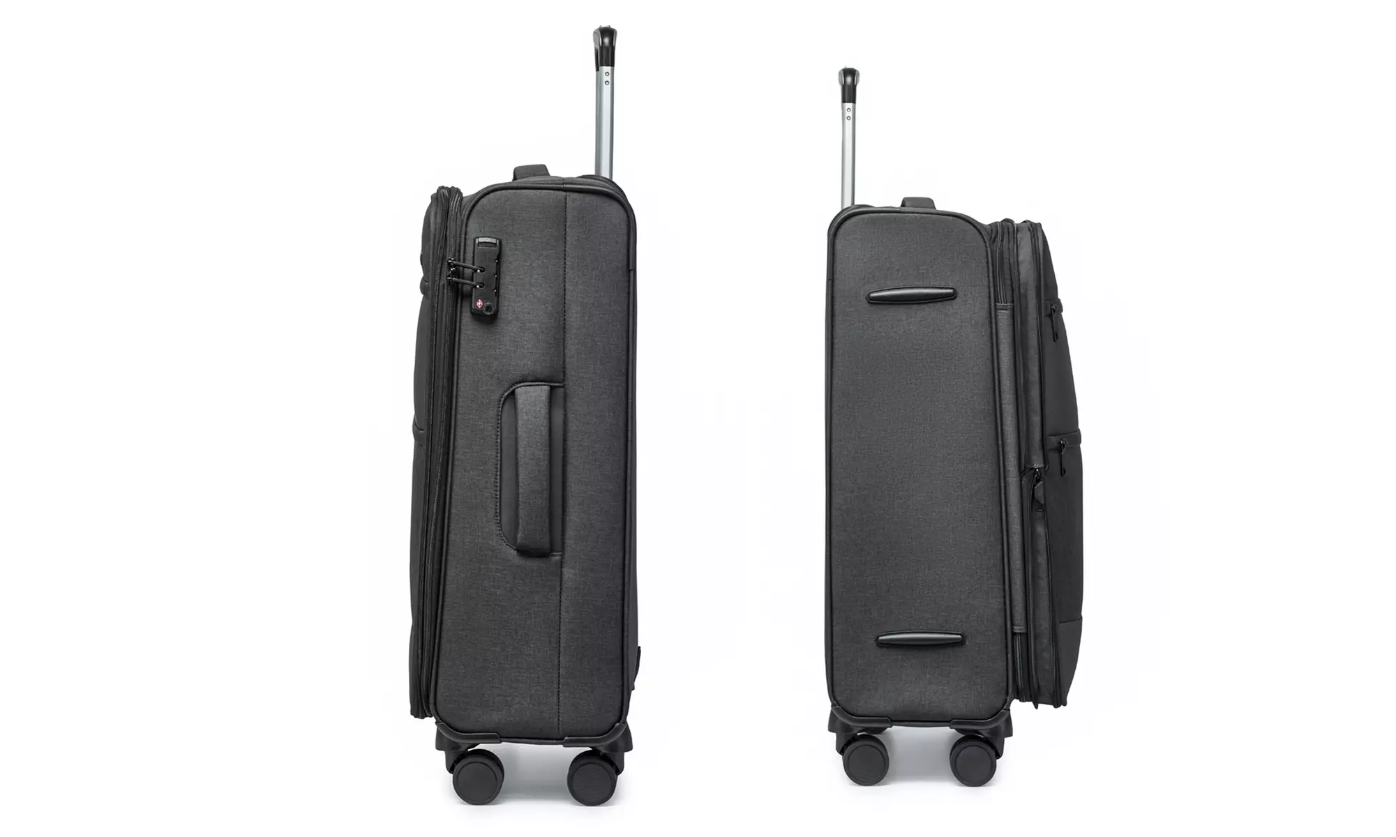 One- or Three-Piece British Traveller Luggage with TSA Lock & Wheels