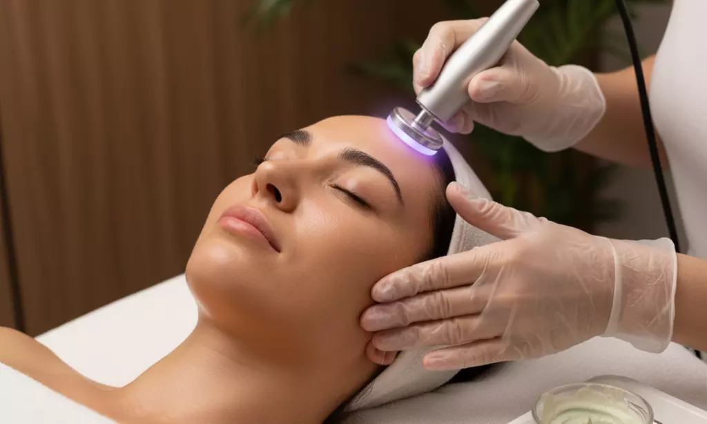 Extraction with Optional Microderm, Enzyme Peel, and/or High Frequency