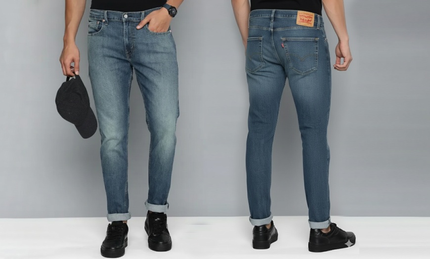Image 4: Levi's 512 Men's Tapered Fit Jeans