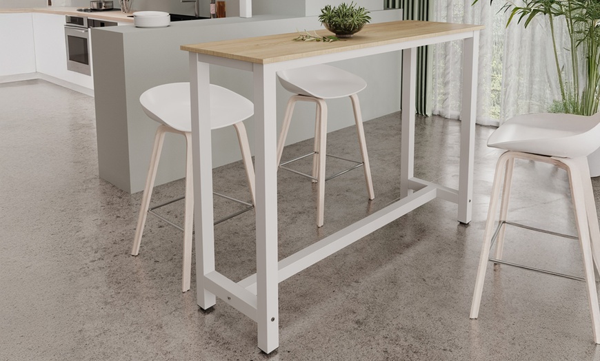Image 10: Tavolo alto stile bar