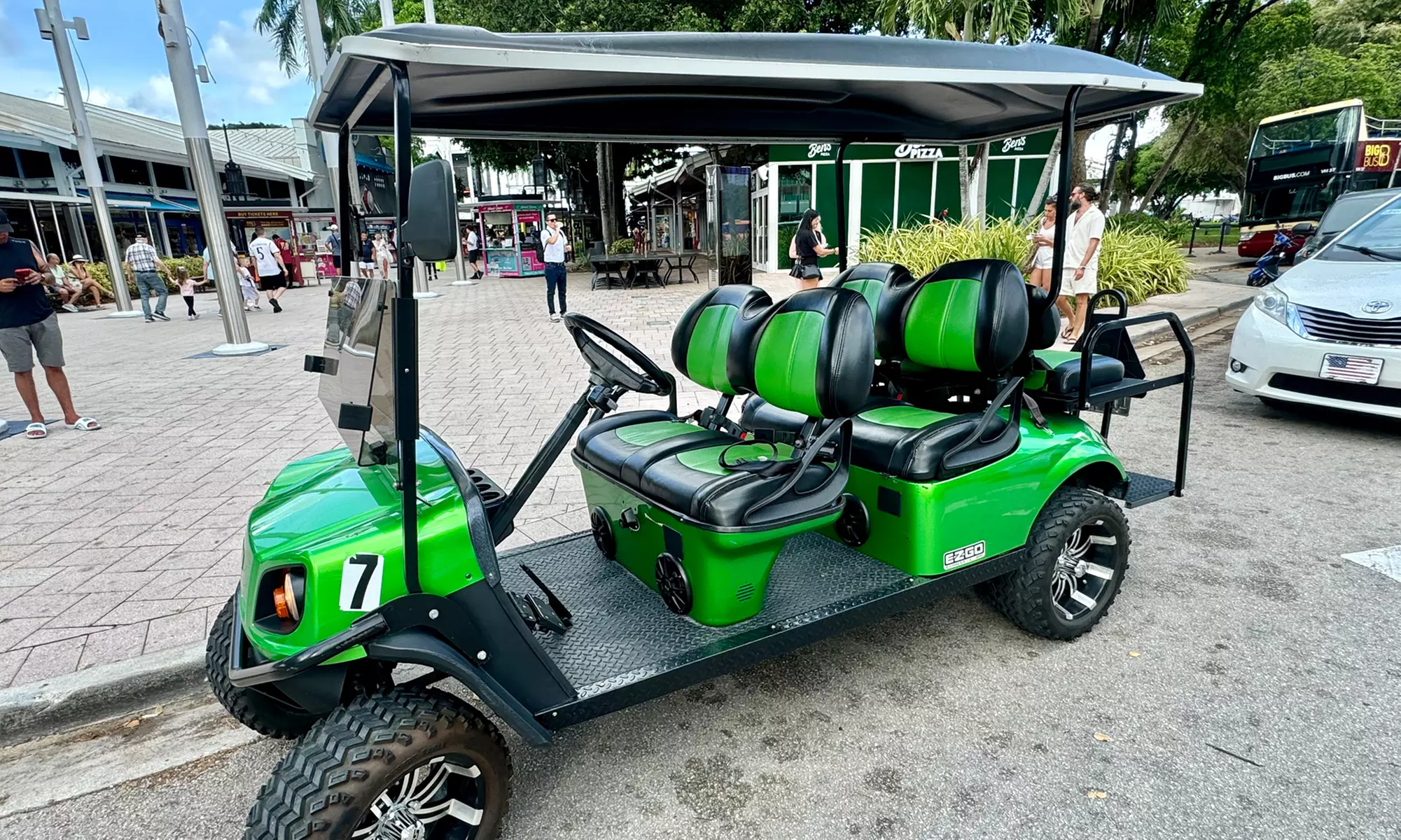 1, 2, 3, 6, 12, or 24-hour of Golf Cart Rental for Six people