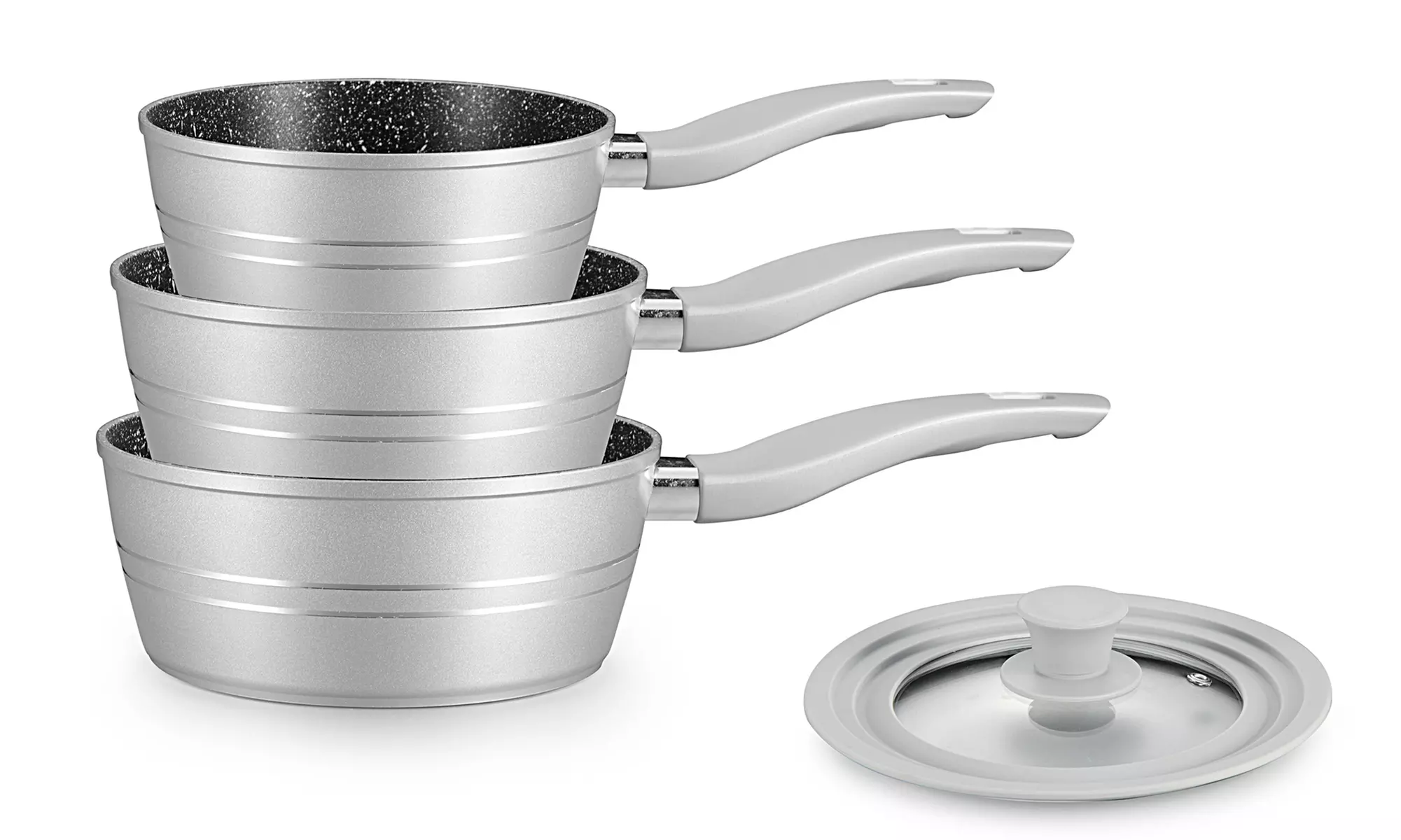 Royalty Line 2er- oder 3er-Set Gussaluminium-Kasserollen