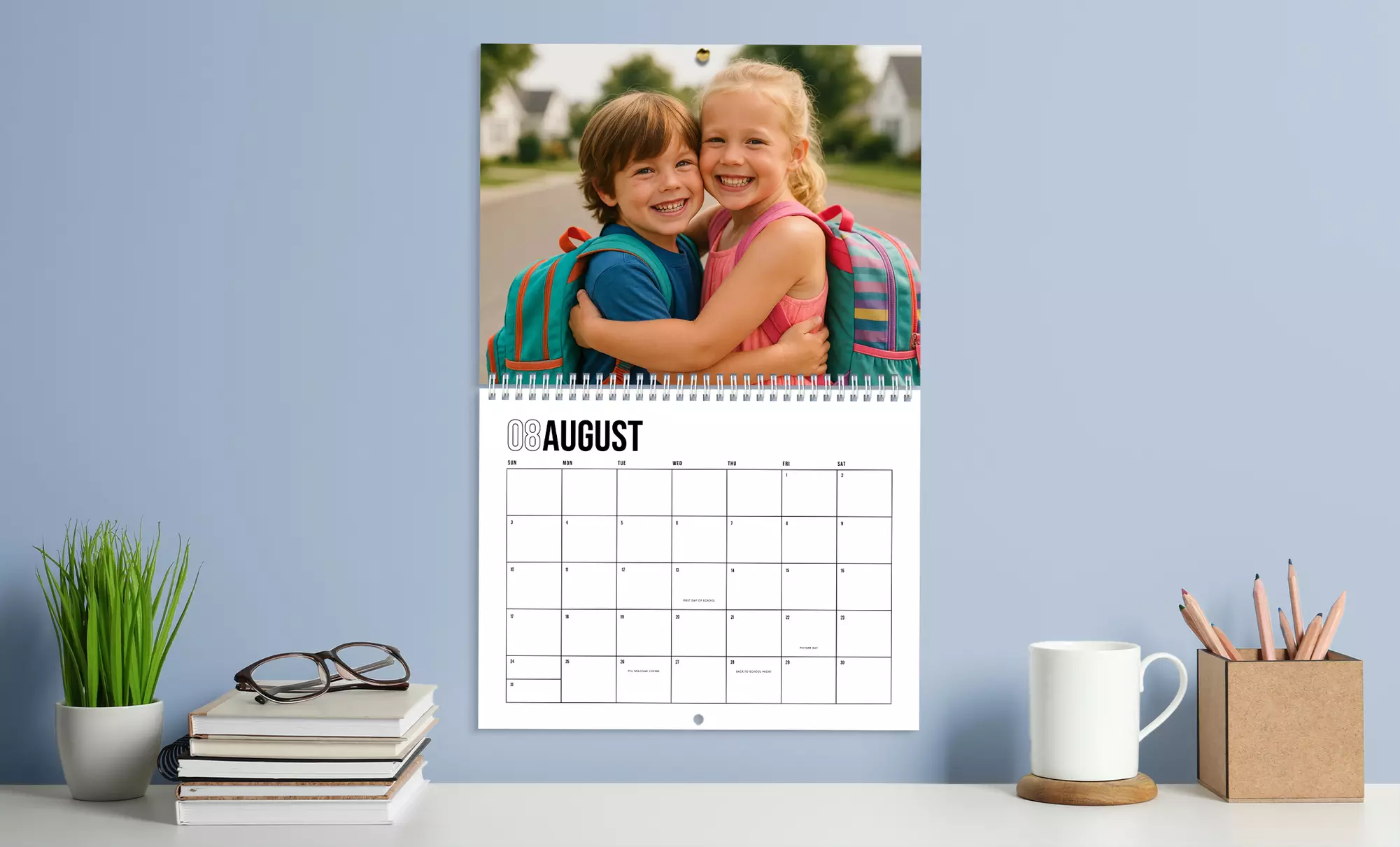 8.5x11 or 11.5x14 Photo Calendars from PhotoAffections (Up to 79% Off) - Second Medium