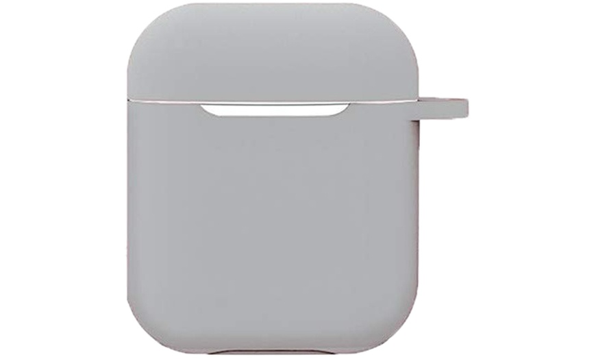 Image 11: AirPods Silicone Case Cover Protective Skin for Apple Airpod Charging Case
