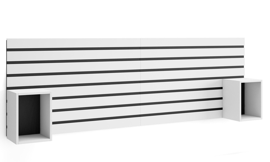 Image 24: Tête de lit en bois