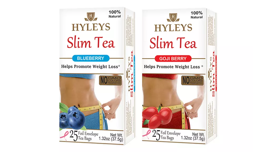 Hyleys Tea Goji Berry and Blueberry Slim Tea Bundle - Primary Image