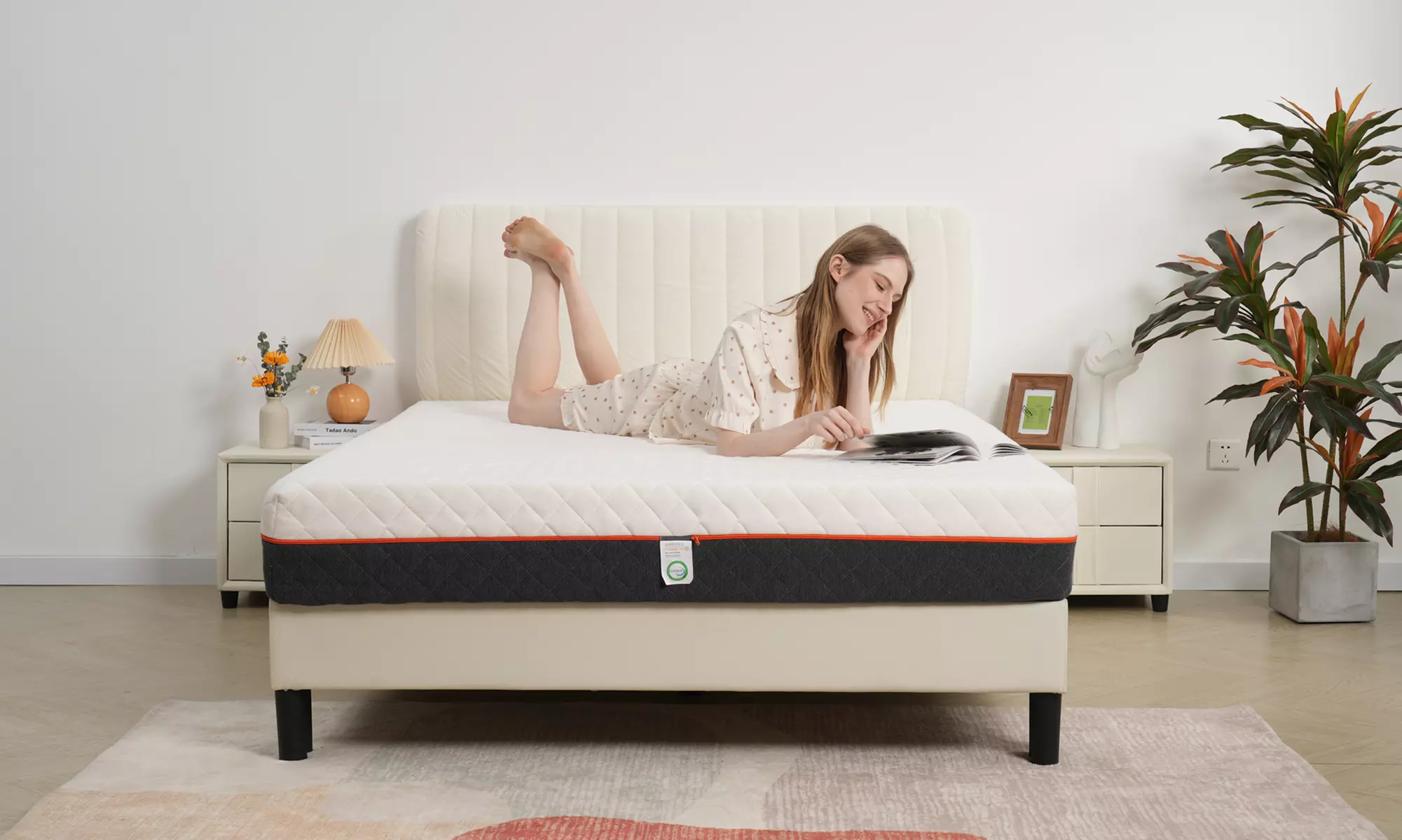 Memory-Schaum-Matratze mit 7 Ruhezonen