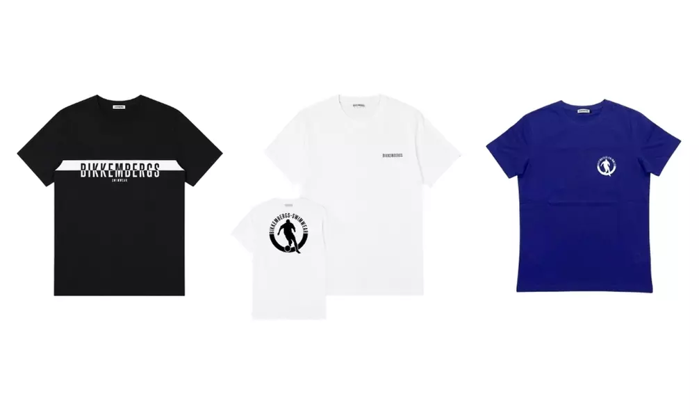 Set di 3 t-shirt da uomo Bikkembergs