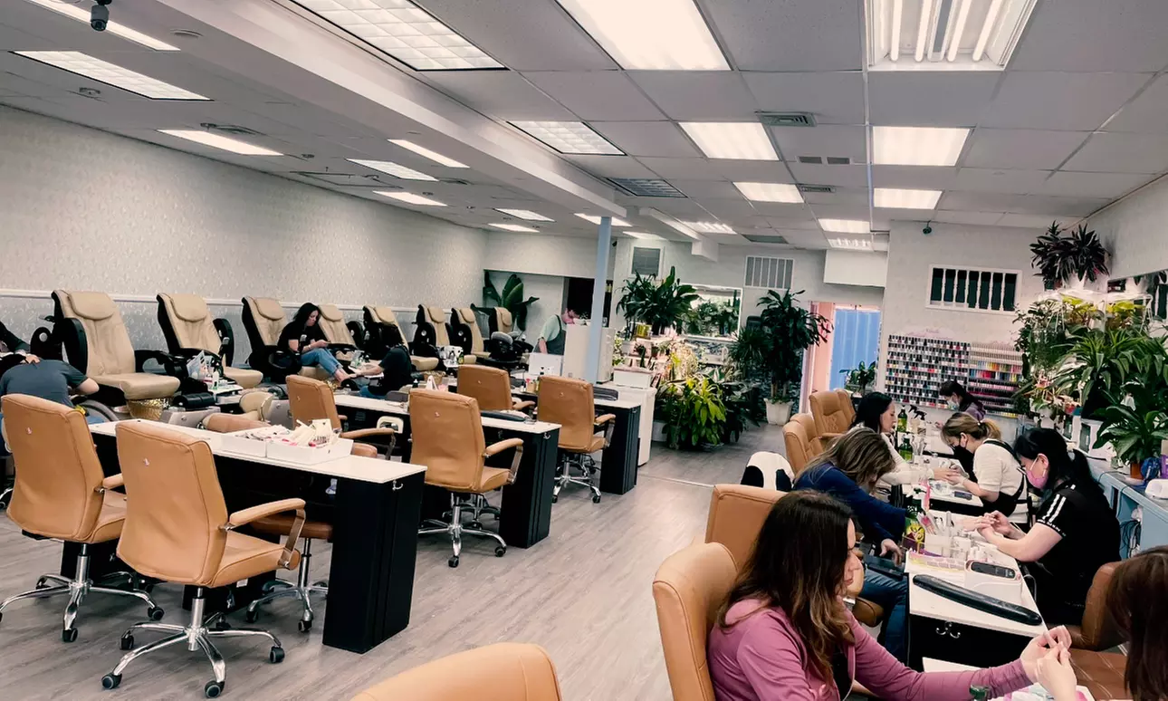 Pamper Your Feet with One Deluxe Pedicure at Crystal Nails