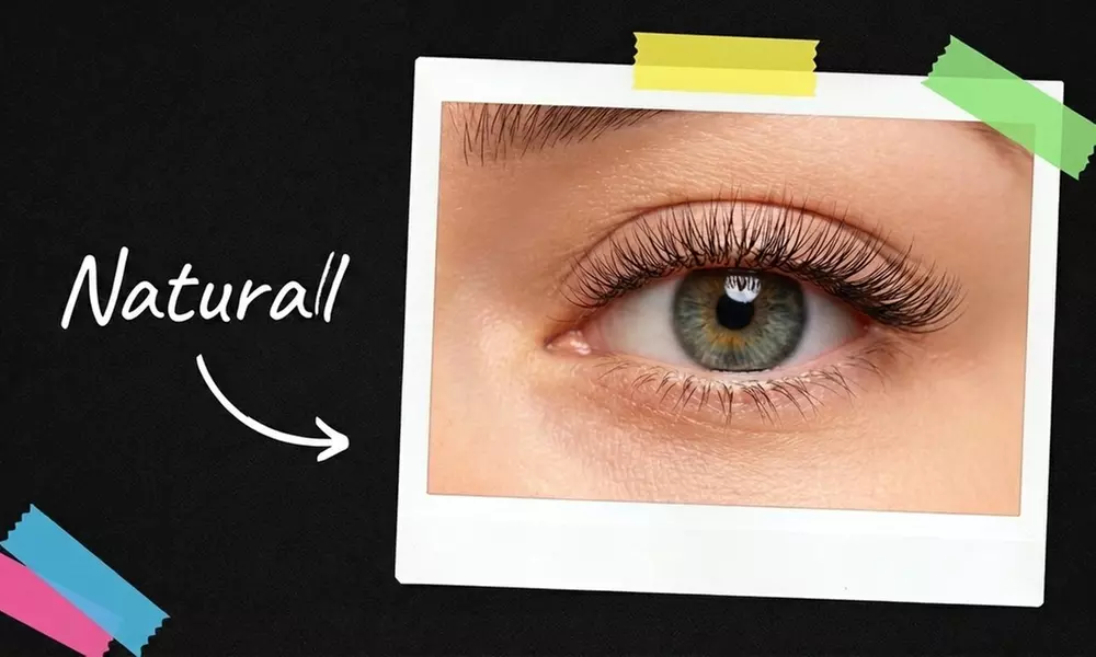 Get a Full Set Lash Extensions - Natural or Fuller Volume Look