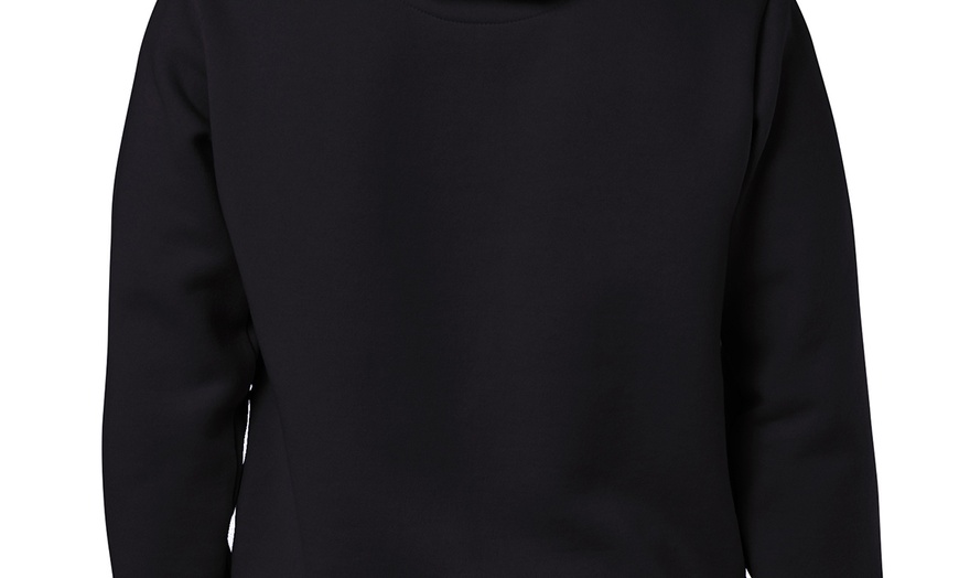 Image 4: Label Apparel  Men's Quarter Zip Hoodie Sweatshirt
